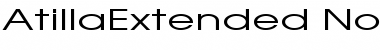 Download AtillaExtended Normal Font Title Preview