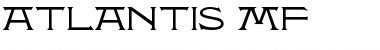 Download Atlantis MF Regular Font Title Preview