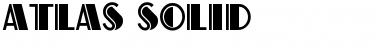 Download Atlas Solid Font Title Preview