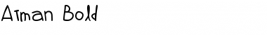 Download Atman Bold Font Title Preview