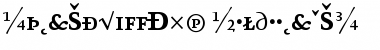 Download AtmaSerifExp-BoldRomanSC Regular Font Title Preview