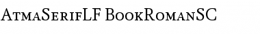 Download AtmaSerifLF-BookRomanSC Regular Font Title Preview