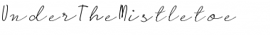 Download Under The Mistletoe Regular Font Title Preview