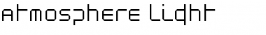 Download Atmosphere Light Font Title Preview