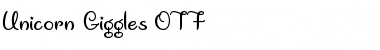 Download Unicorn Giggles Regular Font Title Preview