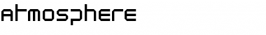 Download Atmosphere Regular Font Title Preview