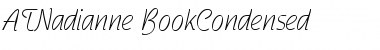 Download ATNadianne-BookCondensed  Font Title Preview