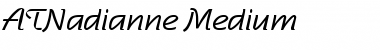 Download ATNadianne-Medium  Font Title Preview