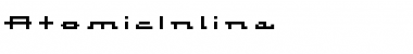 Download AtomicInline Medium Font Title Preview