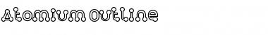 Download Atomium-Outline Regular Font Title Preview