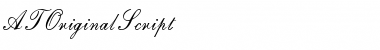 Download ATOriginalScript Regular Font Title Preview
