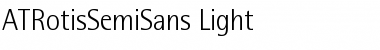 Download ATRotisSemiSans-Light Regular Font Title Preview