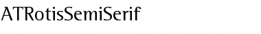 Download ATRotisSemiSerif Regular Font Title Preview