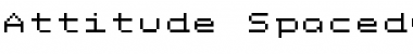 Download Attitude SpacedOut Regular Font Title Preview