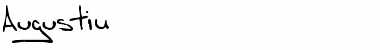 Download Augustin Hand Font Title Preview
