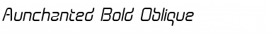Download Aunchanted Bold Oblique Regular Font Title Preview