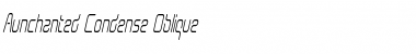 Download Aunchanted Condense Oblique Regular Font Title Preview