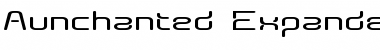 Download Aunchanted Expanded Bold Regular Font Title Preview