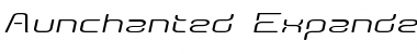 Download Aunchanted Expanded Oblique Regular Font Title Preview