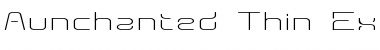 Download Aunchanted Thin Expanded Regular Font Title Preview