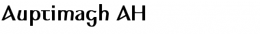 Download Auptimagh AH Regular Font Title Preview