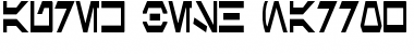 Download Aurek-Besh Narrow Regular Font Title Preview