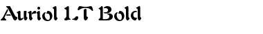 Download Auriol LT Bold Font Title Preview
