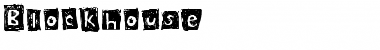 Download Blockhouse Medium Font Title Preview