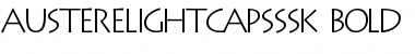 Download AustereLightCapsSSK Bold Font Title Preview