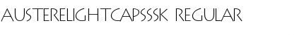 Download AustereLightCapsSSK Regular Font Title Preview