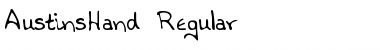 Download AustinsHand Regular Font Title Preview
