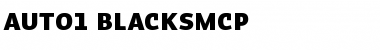 Download Auto 1 Black SmCp Font Title Preview