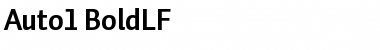 Download Auto 1 Bold LF Font Title Preview