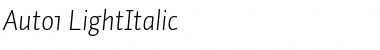 Download Auto 1 Light Italic Font Title Preview