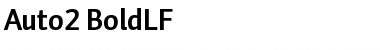Download Auto 2 Bold LF Font Title Preview