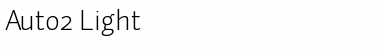 Download Auto 2 Light Font Title Preview