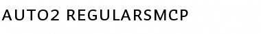 Download Auto 2 Regular SmCp Font Title Preview