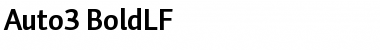 Download Auto 3 Bold LF Font Title Preview