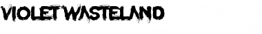 Download Violet Wasteland Regular Font Title Preview