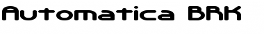 Download Automatica (BRK) Regular Font Title Preview