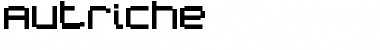 Download Autriche Regular Font Title Preview