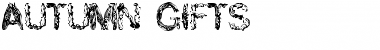 Download Autumn Gifts Regular Font Title Preview