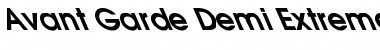 Download Avant Garde-Demi Extreme Lefty Regular Font Title Preview