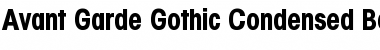 Download Avant Garde Condensed BQ Roman Font Title Preview