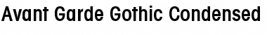 Download Avant Garde Condensed BQ Roman Font Title Preview