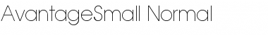 Download AvantageSmall Normal Font Title Preview
