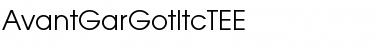 Download AvantGarGotItcTEE Regular Font Title Preview