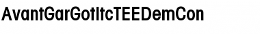 Download AvantGarGotItcTEEDemCon Regular Font Title Preview