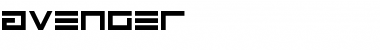 Download Avenger Regular Font Title Preview