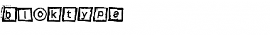 Download Bloktype Regular Font Title Preview